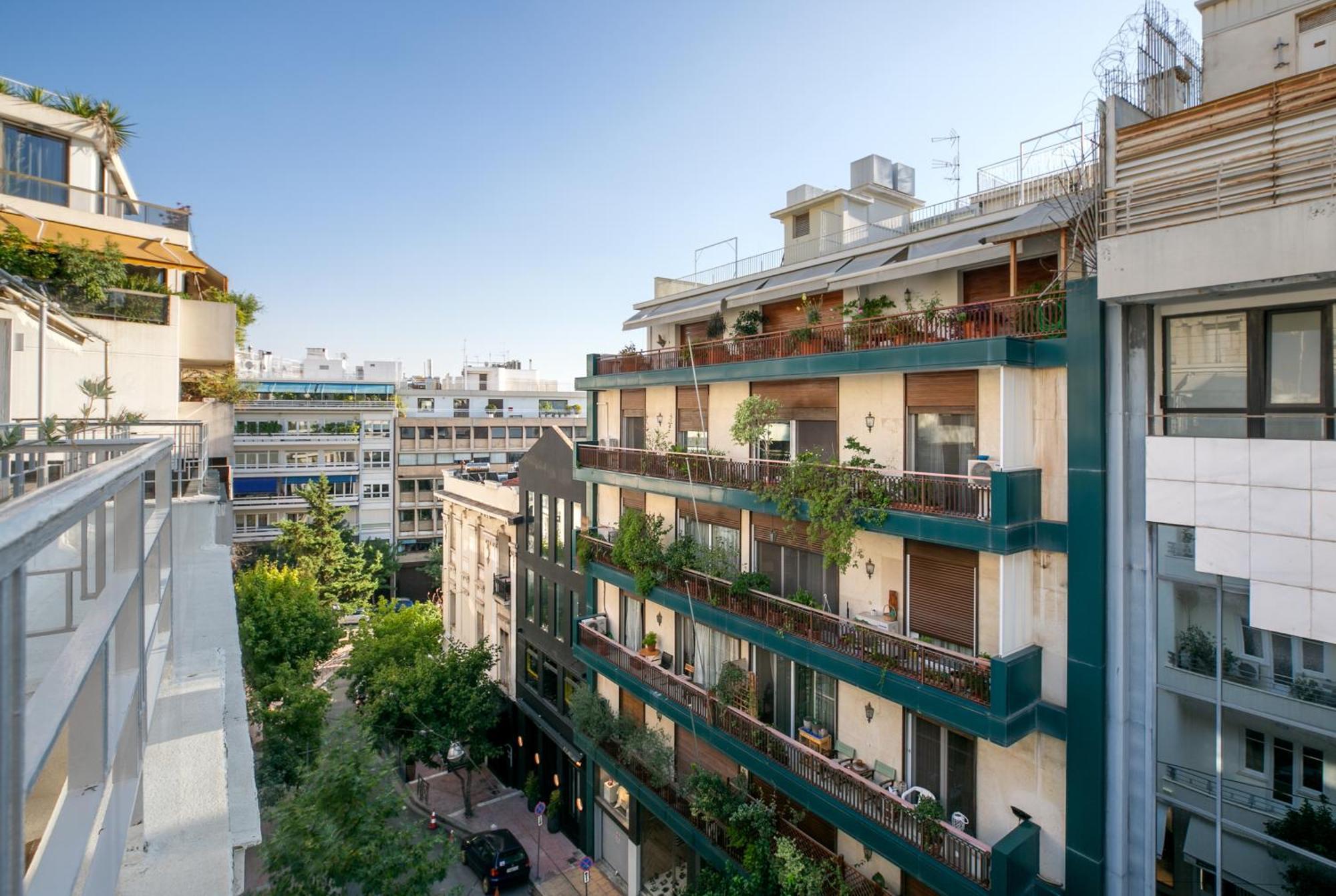 Elia Kolonaki Luxury Apartments Atenas Exterior foto